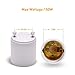 JACKYLED GU24 to E26 E27 Adapter 15-Pack Heat Resistant Up to 392℉ Fire Resistant Converts GU24 Bi-Pin Based Fixture to E26 E27 Standard Screw-in Socket White