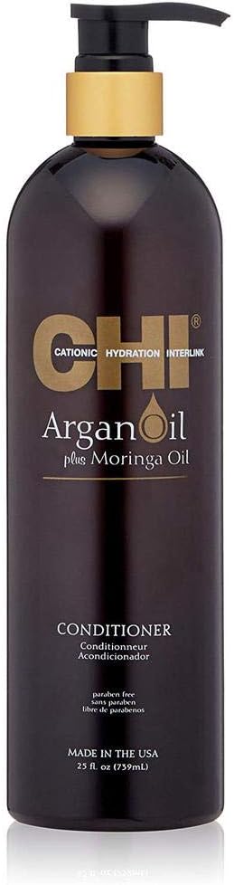 CHI Argan Oil Plus Moringa Oil Conditioner, 739 ml (Pack of 1)