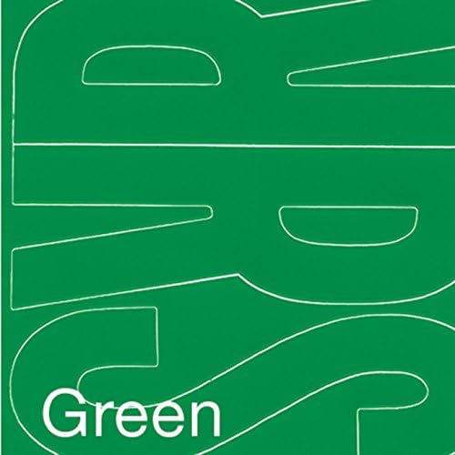 Graphic Products Permanent Adhesive Vinyl Letters (95/pkg), 4", Green