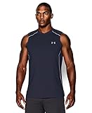 Under Armour Men's Raid Sleeveless T-Shirt, Midnight Navy/Midnight Navy, Medium