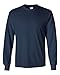 Gildan 2400 - Classic Fit Adult Long Sleeve T-shirt Ultra Cotton - First Quality - Navy - Large