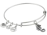 Alex and Ani Seahorse Charm Expandable Bangle Bar Bracelet