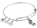 Alex and Ani Seahorse Charm Expandable Bangle Bar Bracelet