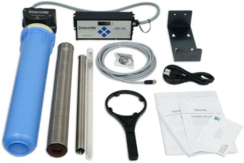 Ruland ASF100-20H Inauvate 54W UVC Light Germicidal/Sterilizer System with Sump Wrench, I/O Cable, Mounting Bracket Kit for Metal Cutting Coolants and Other Opaque Fluids