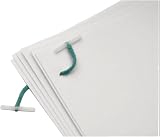Q-Connect Plastic Ended Treasury Tag 152 mm Green Pack of 100