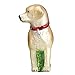 Old World Christmas Ornaments: Dog Collection Glass Blown Ornaments for Christmas Tree, Standing Yellow Lab (12496)