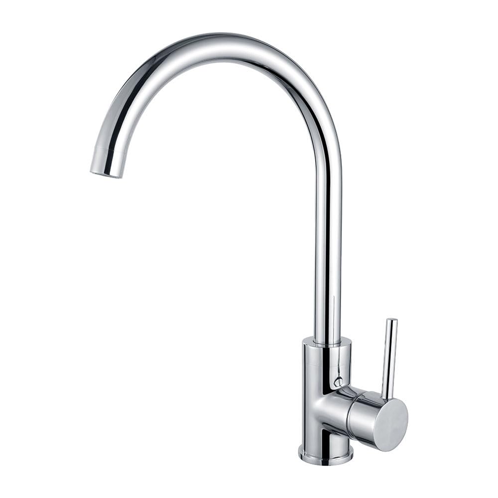 Kibath L412561 Creta Chrome Gloss Kitchen Sink Mixer Tap