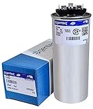 89M80 - 45 + 5 uf MFD 440 Volt VAC - Lennox Round Dual Run Capacitor Upgrade