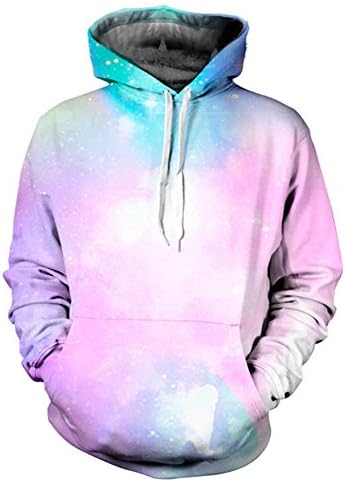 East Knitting 3d Digital Print New Fashion Hoodie Sweatshirt Jacket (M, F1393)