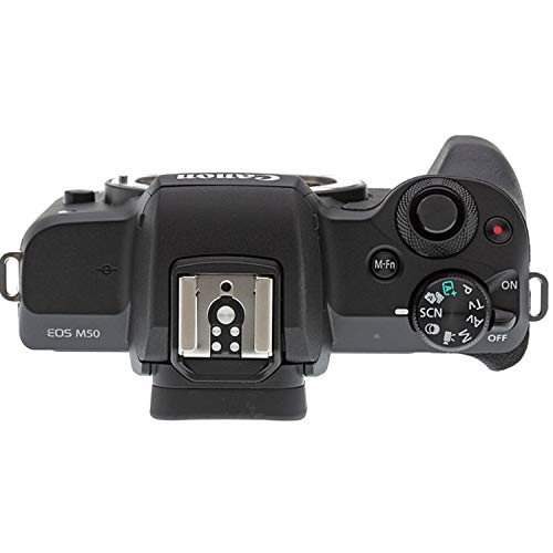 Canon EOS M50 Mirrorless Digital Camera with 18150mm Zoom Lens + 128GB