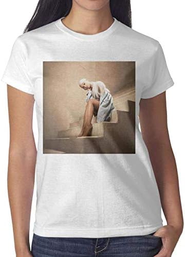 KLSMM Ariana-Grande-Sweetener-Album- t Shirt O-Neck Customized Short Sleeve 100% Cottont-Shirts for Women