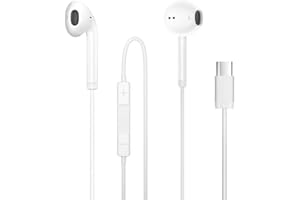USB C Headphones Wired for iPhone 17/16/15 Series, for iPad Pro Air 5/4/Mini 6/iPad 10th, Type C Earbuds for MacBook Pro/air,