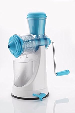 Kitchen Bazaar Elite Fruit & Vegetable Premium Manual Hand Juicer Mixer Grinder with Steel