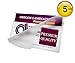 Hot Laminating Pouches 5 Mil (Pk of 100) 4-1/4 x 6-1/4-Inch 4x6 Photo Size Laminator Sleeves