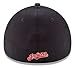 New Era MLB Cleveland Indians Team Classic Road 39Thirty Stretch Fit Cap, Blue, Large/X-Large