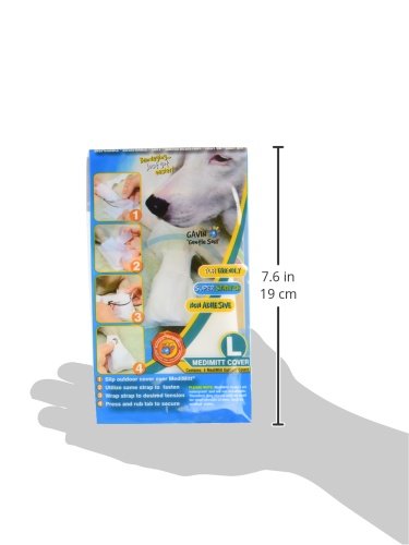 Pawflex Waterproof Paw MediMitt Covers for Dogs, Pets. Outdoor use, slide over MediMitt Bandage (sold separately) (Pack of 4)