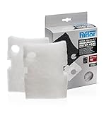 Hydor Professional External Canister Filter Media, 2 pk, Small, White Pad, Fits 150