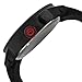 red line Men's 50037-BLK Specialist World Time Black Dial Black Silicone Watch