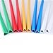 Shappy 10 Pieces Transparent File Folder Sliding Bar Report Covers for A4 Report Display Cover Organizer Binder, 5 Color