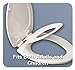Bemis (1583SLOW) Elongated Flip Toilet Potty Seat,White