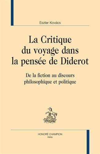 La  critique du voyage dans la pensée de Diderot