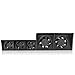 USB External 5-Fan Super Turbo Temperature Cooling Fan Cooler for Sony Playstation 4 PS4 Gaming Console with FREE USB Cable Black [Playstation 4]