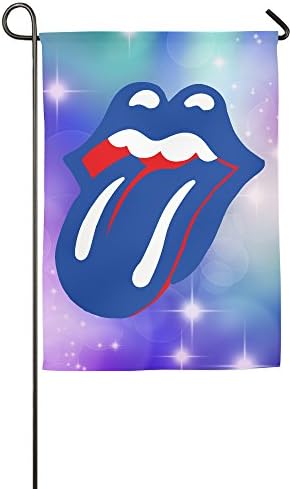 Summer Cool Rolling Stone Blue &amp; Lonesome Home &amp; Garden Flags, Decorative House Flags - 12 18 / 18 27 Inch 1218inch