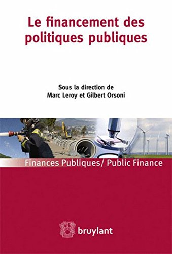 Le  financement des politiques publiques