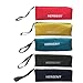 Canvas Zippered Pouches, Versatile Tool Pouch Tote Bag, Multi-Purpose Tool Zipper Organizer Case Storage Bag, Set of 5