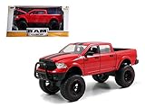 2014 Dodge Ram 1500 Red Pickup Truck Off Road 