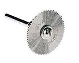 Gyros 82-11015 Saw Blade w/Mandrel Set, Fine-Teeth 1