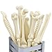 Jiulyning Novelty Bone Shape Ballpoint Pens, 0.7mm Black Ink, Pack of 10