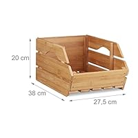 Offene Aufbewahrungsbox Holz