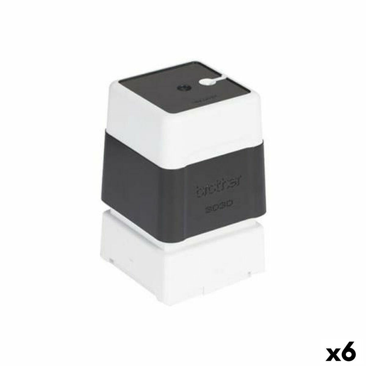 Brother 401431 - Stamp Mount for Printer 30 x 30 mm 6 units, Black