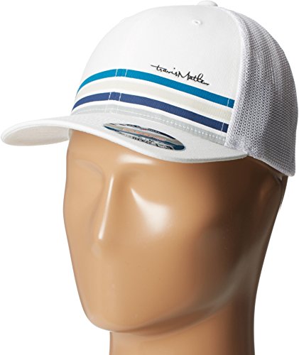Travis Mathew Men's Golden Golf Cap, White, Small/Medium