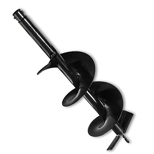 Nemaxx B250 Bohrkopf - Ersatzbohrer für Erdlochbohrer Pfahlbohrer Erdbohrer - Durchmesser: 250mm – Bild 4