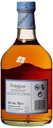 Dalwhinnie Winters Gold Highland Single Malt Scotch Whisky - mit Geschenkverpackung, handverlesen aus Schottland, 43% vol, 700ml Einzelflasch – Bild 3