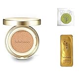2017 New Sulwhasoo Perfecting Cushion EX (No.21 Natural Pink) 0.53oz(15g)+Refill 0.53oz(15g)