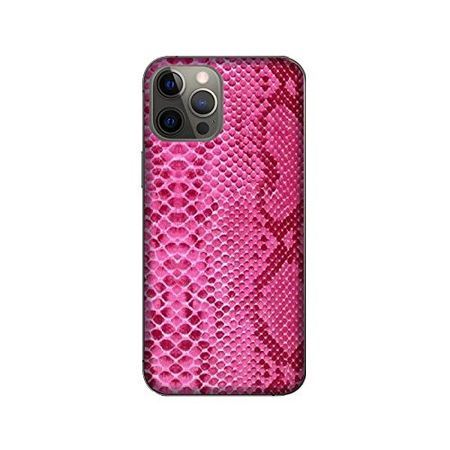 41OzeOP5T9L Funda Carcasa Compatible con Apple iPhone 12 Pro MAX Fondo de Serpiente pitón Rosa Fucsia/Imprimir también en los Lados… Funda Carcasa Compatible con Apple iPhone 12 Pro MAX Fondo de Serpiente pitón Rosa Fucsia/Imprimir también en los Lados…