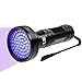 LE UV Flashlight Black Light UV Lights, 68 LED Ultraviolet Blacklight Pet Urine Detector for Invisible Ink Pens, Dog Cat Urine, Dry Stains, Bed Bug and More