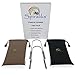 Metal Stainless Steel Tongue Cleaner Scrapers, dental hygiene oral care, rid of bacteria and bad breath, aid immune system, set of 2 with travel pouches - by Spiraliks