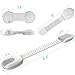 Child Safety Locks 10 Pack Baby Proofing Latches for Cabinet, Refrigerator, Door, Toilet Seat, Drawers, Dishwasher, Strong Adhesive, No Tools or Drilling Required