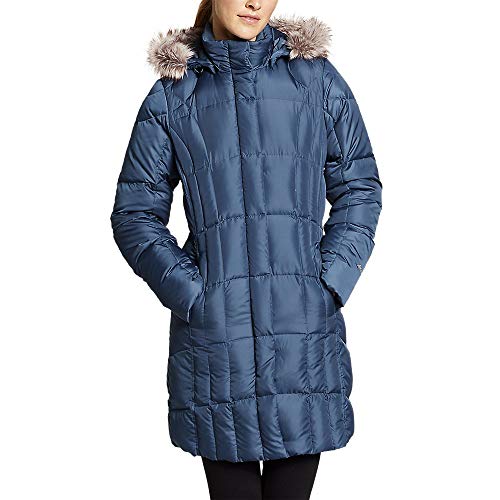Eddie Bauer Women's Lodge Down Parka, Dusted Indigo Regular S Pricepulse