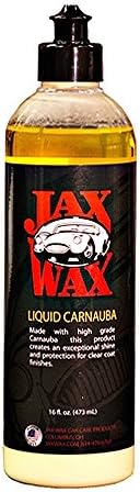 Jax Wax Liquid Carnauba Paste Wax (16 oz. bottle)