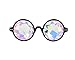 DODOING Amazon Prime Deals, Festivals Kaleidoscope Glasses for Raves - Goggles Rainbow Prism Diffraction Crystal Lenses