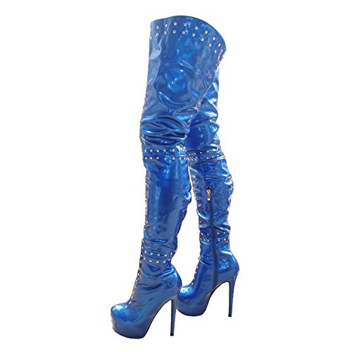 Kitulandy-Womens-Over-The-Knee-Boots-Platform-Thigh-High-Shoes-High-Heels-Rivet-Booties