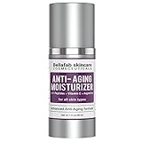 LOOK AGELESS IN WEEKS with the Best Anti Aging Moisturizer. Diminish Fine Lines and Wrinkles. Firming and Lifting Cream for Face and Neck. All in One with Peptides, Vitamin C and Argireline. 1 oz.