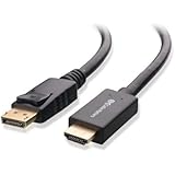 Cable Matters Gold Plated DisplayPort to HDTV Cable 15 Feet