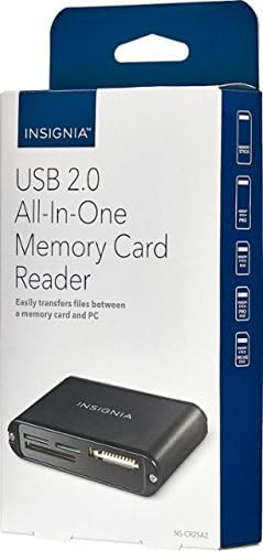 Insignia - USB 2.0 All-In-One Memory Card Reader