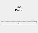 Oksdown 1000 Pack Black Nylon Cable Ties 250mm 3.6mm Heavy Duty 18kg view 2